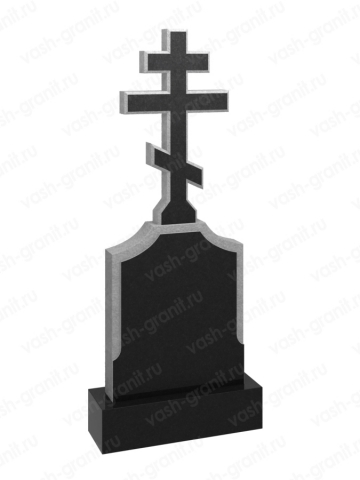 Крест на могилу из гранита ВГ-В-519